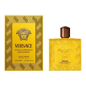 Versace Eros Energy Pour Homme Eau De Parfum – Citrus Aromatic Men's Cologne – 3.4 oz