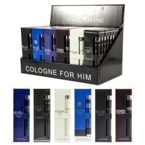 6pcs Set, 1.18 Fl Oz/35 ML Each Bottle, Men'S Eau De Toilette Spray, Long-Lasting Perfume, 6 Different Scent, Perfect For Dating, Daily Life, Parties, Gift Giving