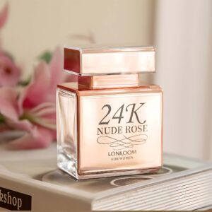 Exquisite Eau De Parfum for Women, 3.38oz, Long Lasting, Refreshing Scent with Floral Fragrance, Bergamot, Peony, Musk-Ideal for Dating And Daily Life, Perfect Gift for Birthday Holiday And Other Festivals.