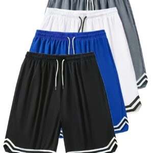1-Pack Sports Basketball Shorts Summer Quick-drying Lightweight Five-point Pants Men'S Casual Pants