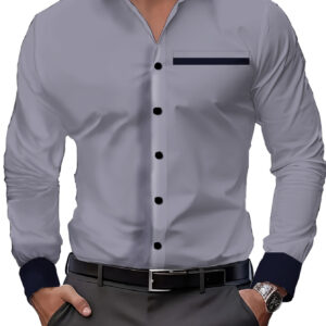 Latest Style, Lapel Long Sleeve, Traditional Print, Color Block Stripes, Men'S Lapel Shirt, Button- Lapel Shirt, Outdoor Lapel Shirt, Hot Selling Style, Wrinkle-resistant, Soft, High Quality, Daily Wear