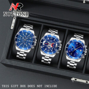 NOTIONR 3pcs/ set Watches for Men, Business Watch for Men, Hot Selling Watch for Men, Versatile Watch Pairing Combination, Stainless Steel Watch Strap, Gifts for Oneself, Perfect for Thanksgiving